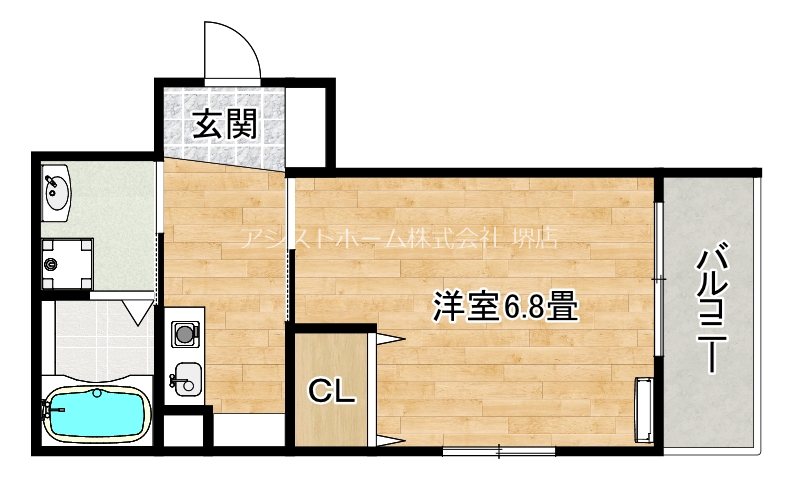 MELDIA湊 間取り