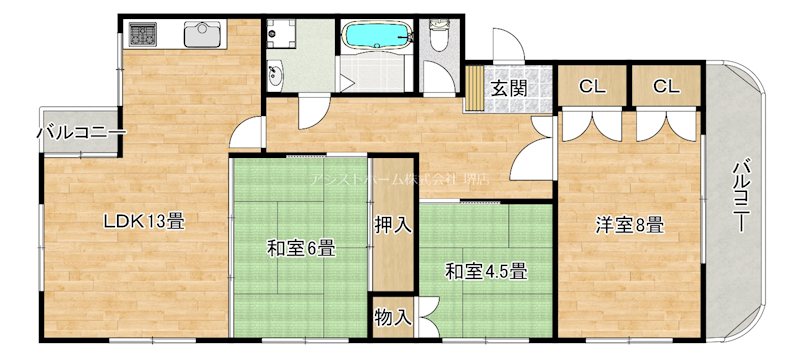 ウィング今池 間取り