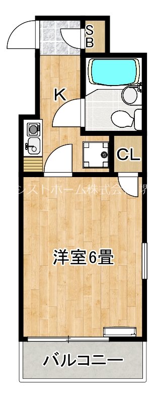 シティハイツ寺地町東 間取り