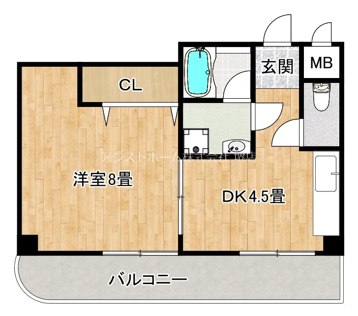 パーク大浜 間取り
