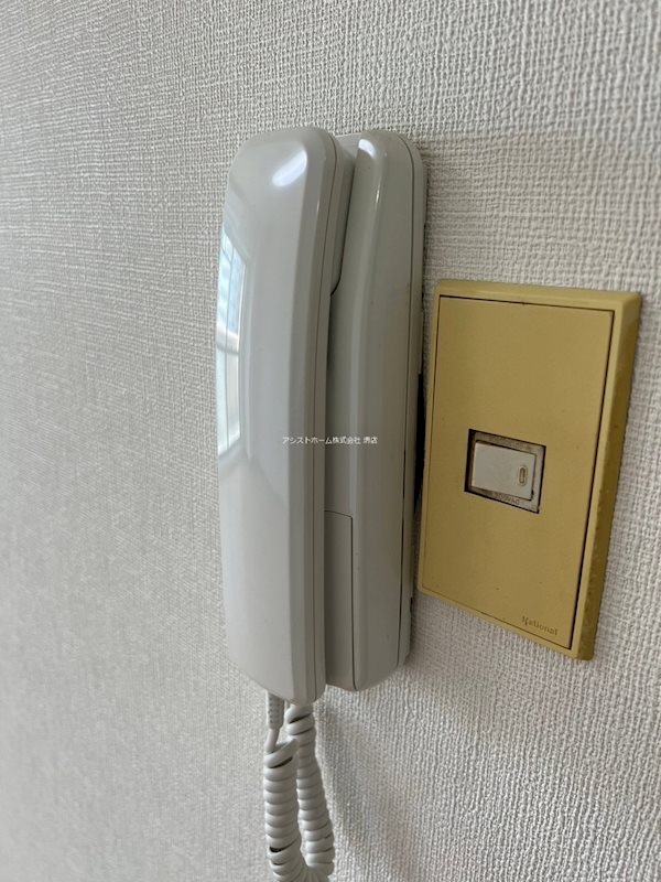 ルミナスハイツ インターフォンで来客確認