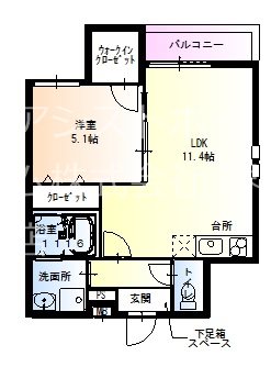 フジパレス堺大浜中町 間取り