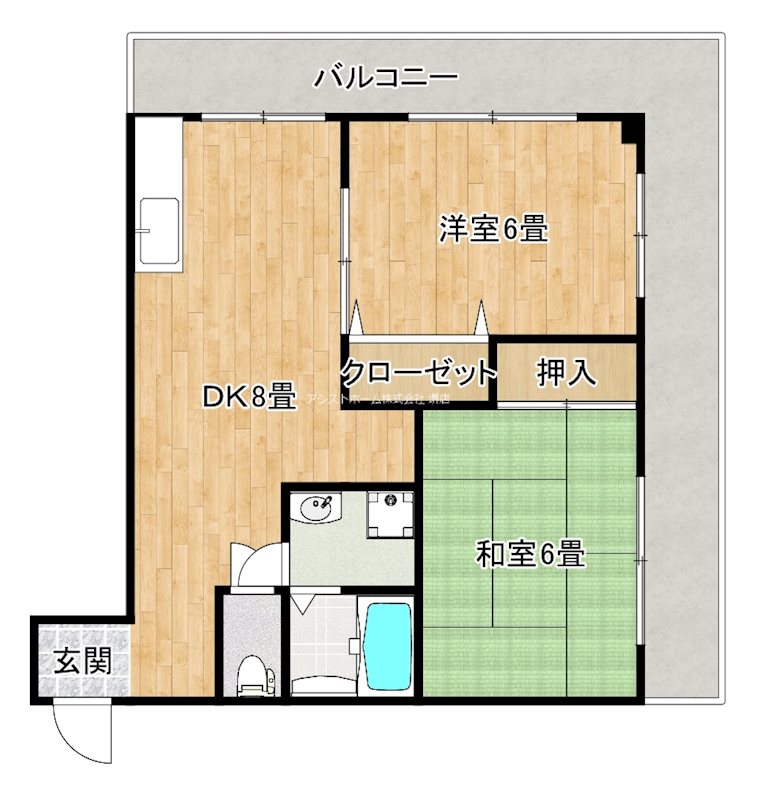 パーク大浜 間取り
