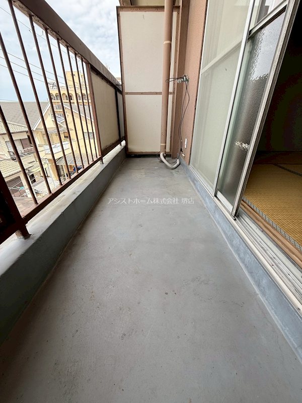 大浜マンション ベランダ