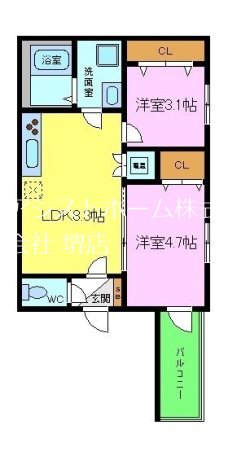 I maison Rhodon 間取り