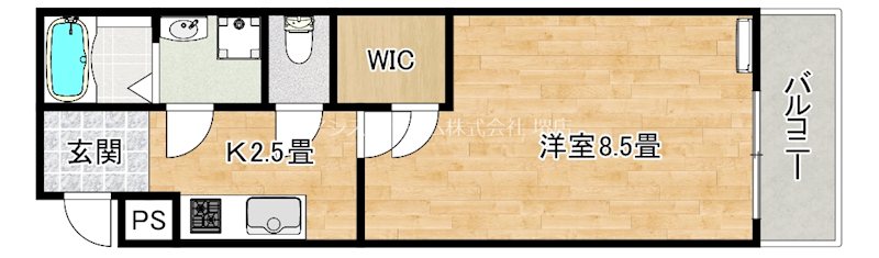 フジパレス南清水町Ⅰ番館 間取り