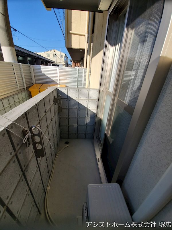 エヌエムスワサントオンズサウス ベランダ
