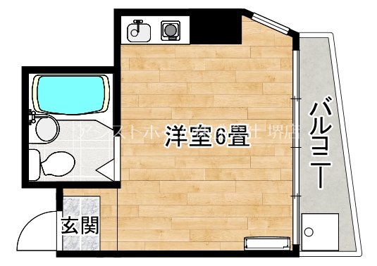 ビッグウエスト今池 間取り