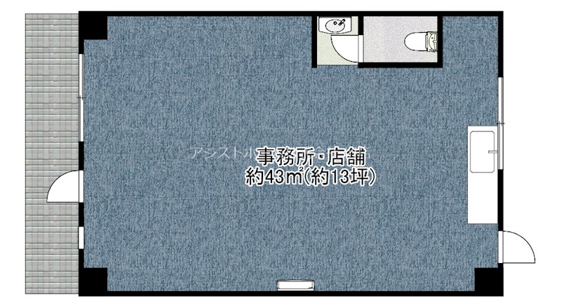 ハイツ大浜 間取り