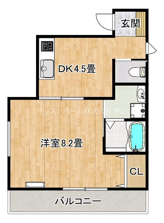 RENBO HOUSE 間取り