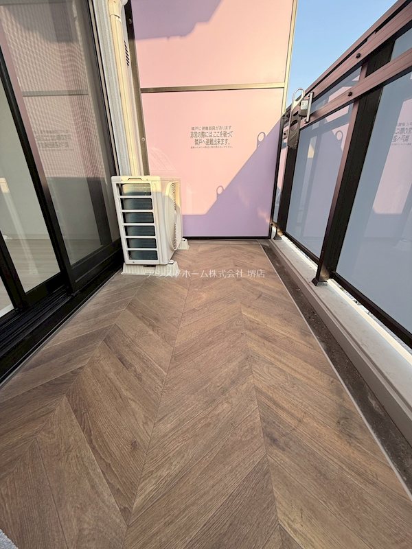 S-RESIDENCE堺市駅前 ベランダ