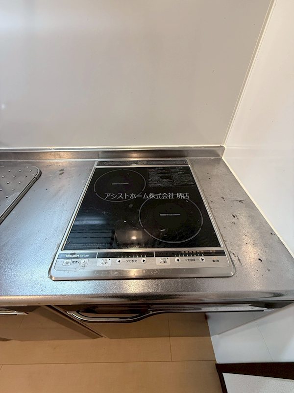 フジパレス堺大浜Ⅲ番館 二口IHコンロ