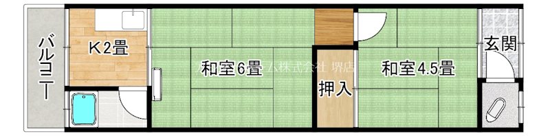 湊駅前住宅 間取り