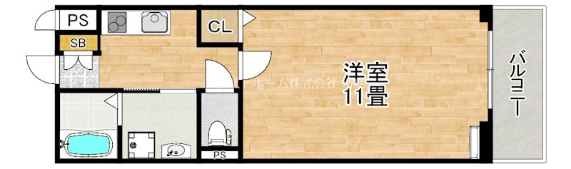 メゾンなか２ 間取り