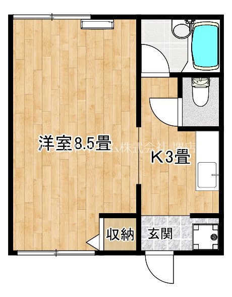 松本ハイツ 間取り