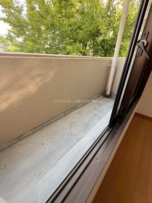 ライオンズマンション浜寺石津 ベランダ
