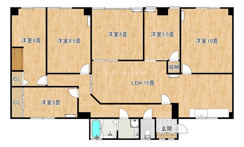 サンライフ堺 間取り