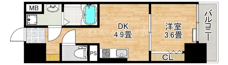 ARCA鳳 間取り