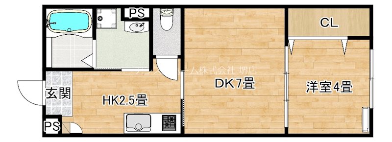 COCOMOZU 間取り