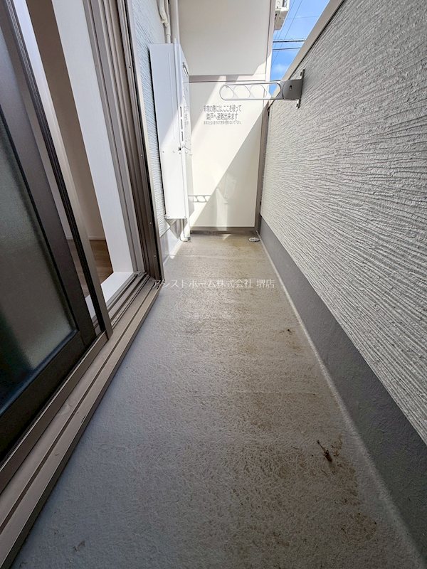 フジパレス百舌鳥駅南Ⅲ番館 ベランダ