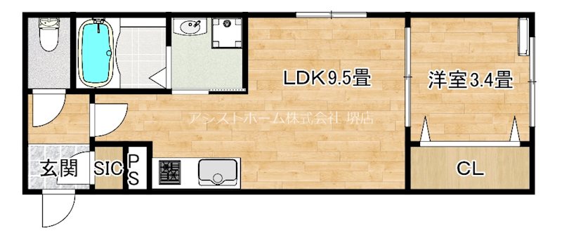 Raffine諏訪ノ森 間取り