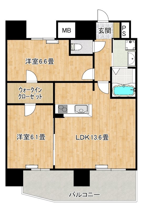 KMレジデンス堺東駅前 間取り