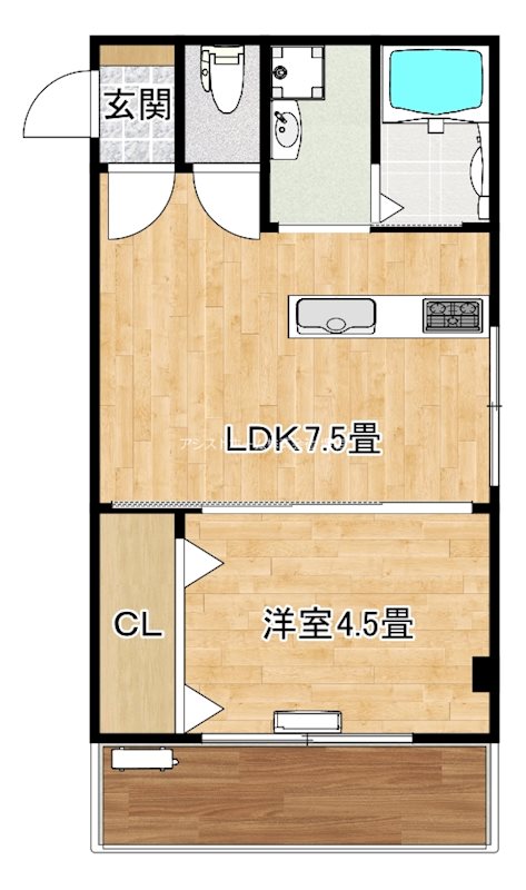 セントフェリオ堺 間取り