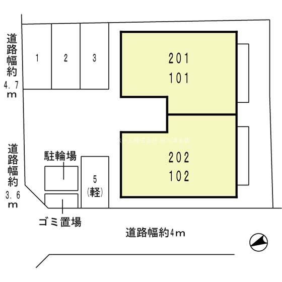 ジュネス高師浜 駐車場