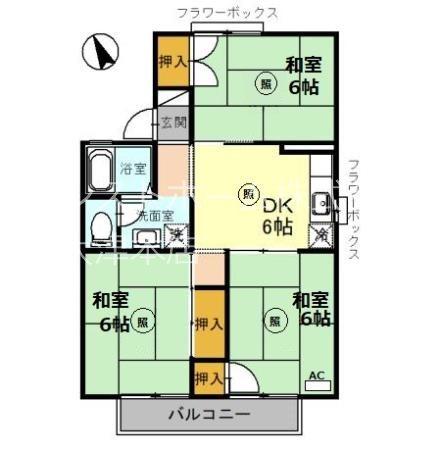 ハイツ井上 間取り