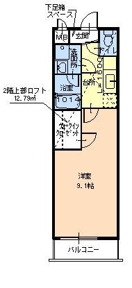 モンサント旭町 間取り