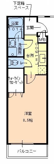 フジパレスシュリット 間取り