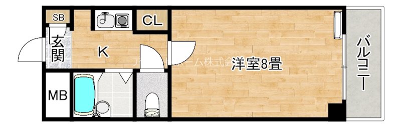 フォンティーヌ南三国 間取り
