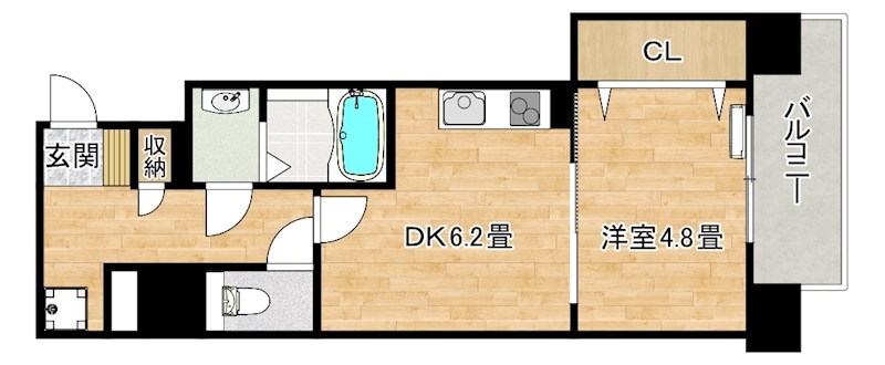 KMレジデンス堺東駅前 間取り