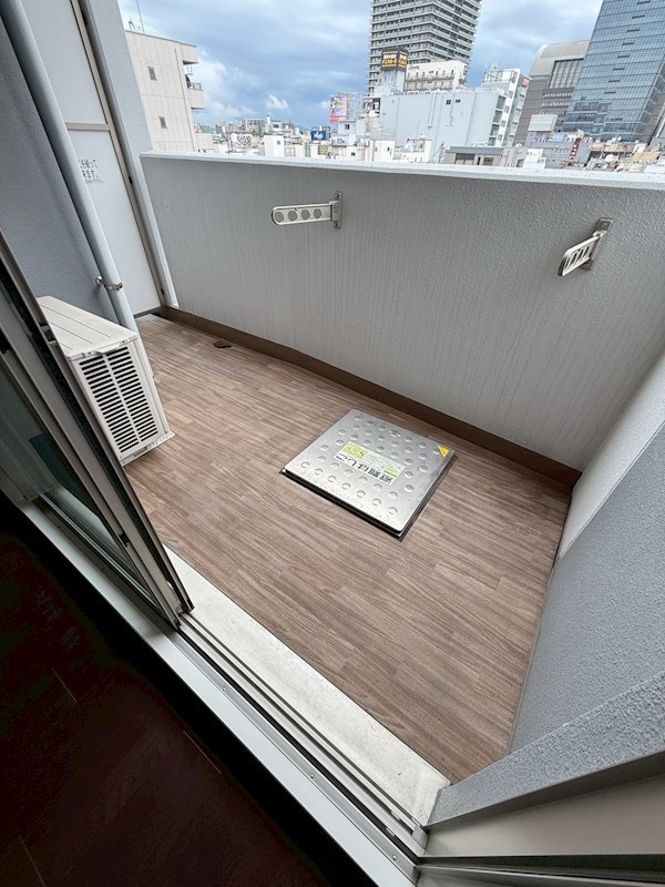 KMレジデンス堺東駅前 ベランダ