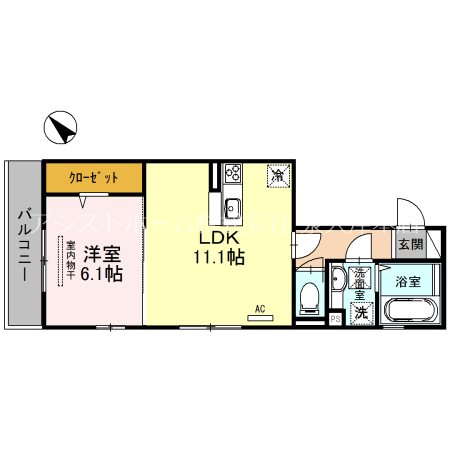 サニーヒルズ旭 間取り