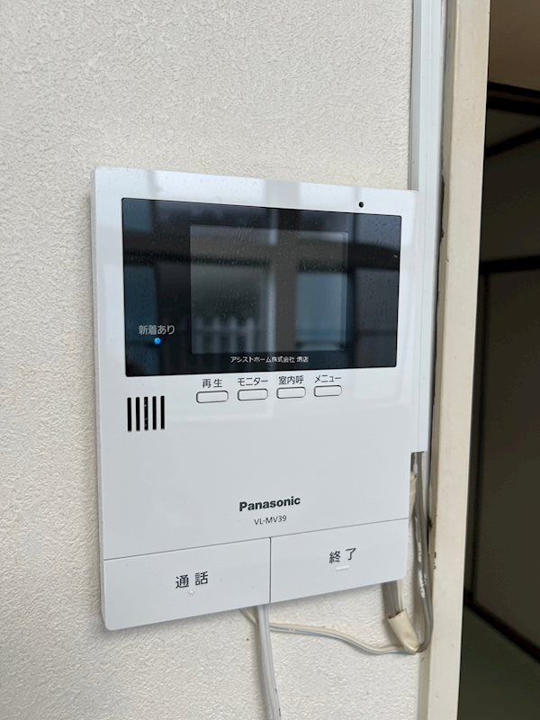 金岡町一戸建て(柴垣邸) 来訪者をカメラで確認できます