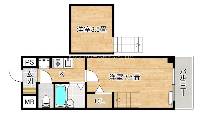 ヴィーブル三国ケ丘 間取り