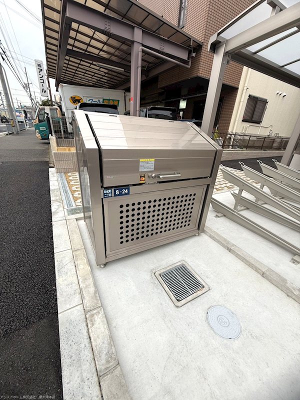 フジパレス助松町Ⅱ番館 敷地内ゴミ置き場