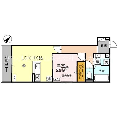 トリシア Yuki 使いやすい間取り