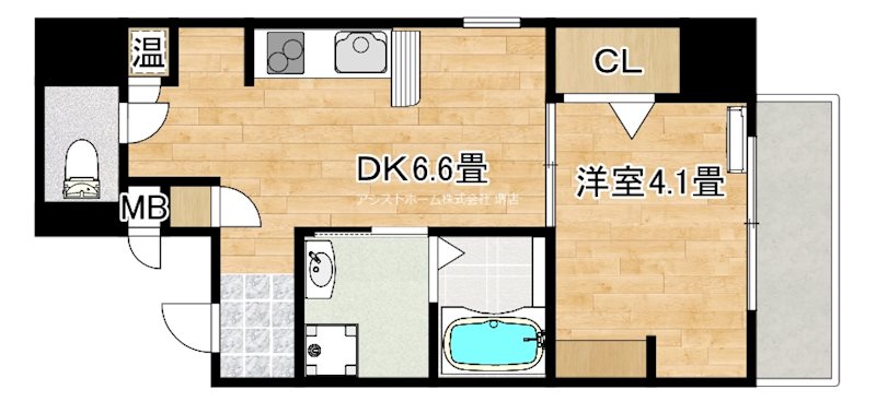 エヌエムスワサントディス 間取り