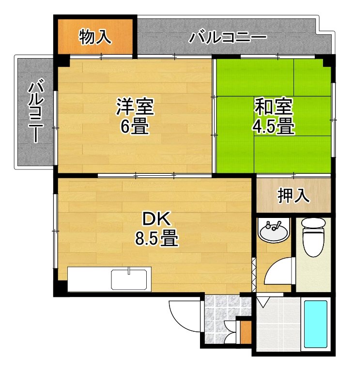 JSC高石 間取り