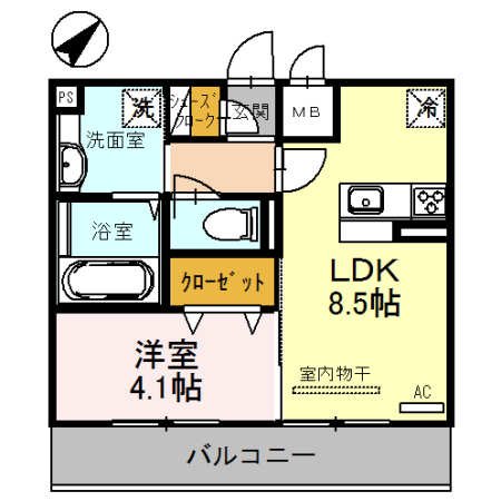 はなあずみ 間取り