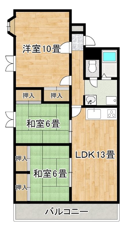 ライブリー高石 間取り