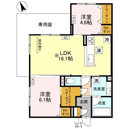 ファブ―ル東羽衣 間取り