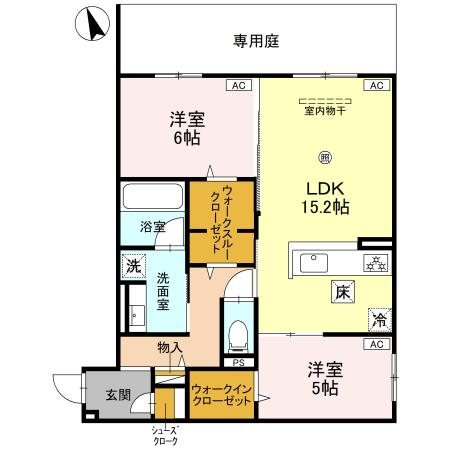 ファブ―ル東羽衣 間取り