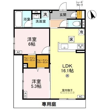 ファブ―ル東羽衣 間取り