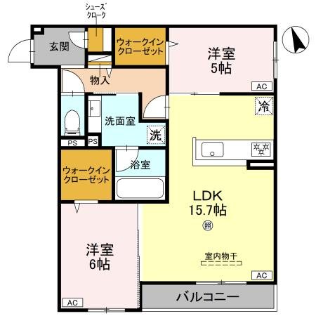 ファブ―ル東羽衣 間取り