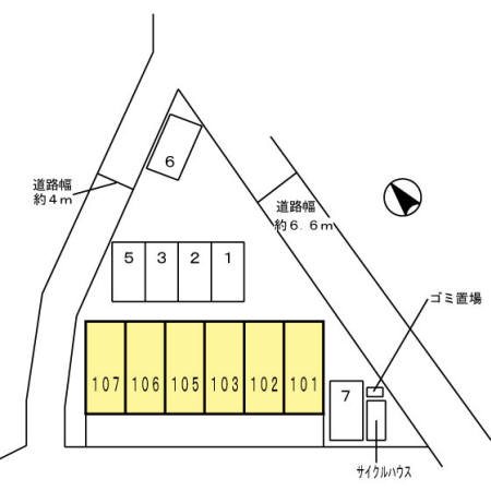 グランデス 駐車場