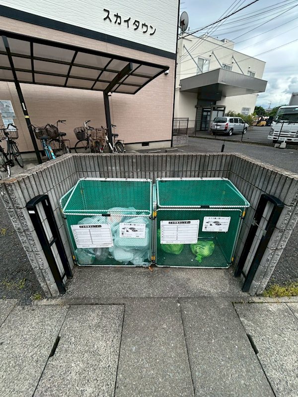スカイタウン 共用ゴミ捨て場