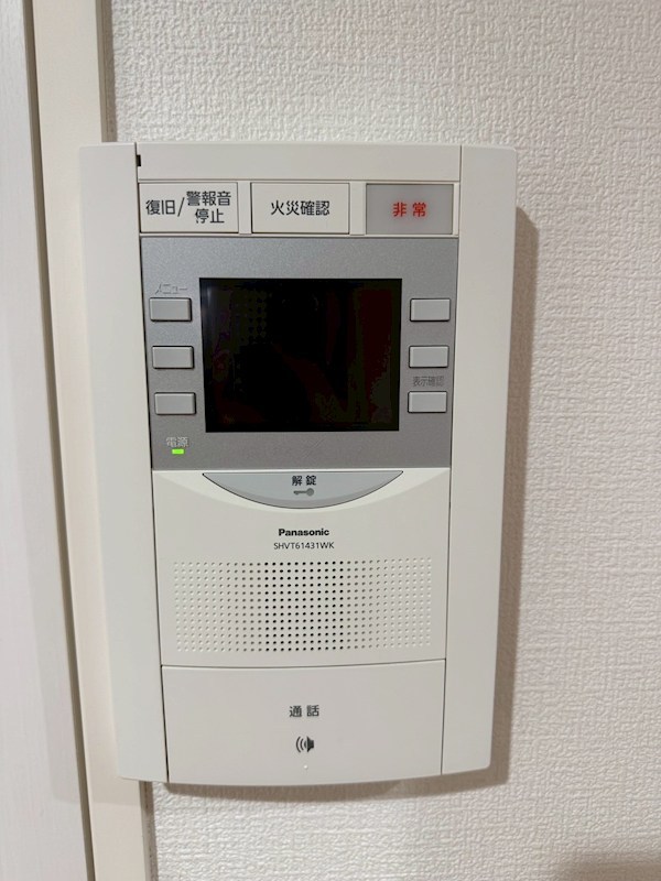 KMレジデンス堺東駅前  来訪者をカメラで確認できるので女性にも安心です